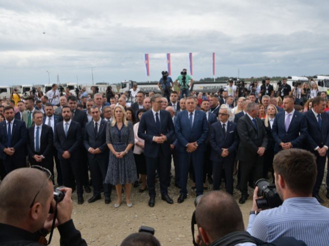 Почетак изградње ауто-пута Рача-Бијељина Почетак изградње ауто-пута Рача-Бијељина - Фото: РТРС