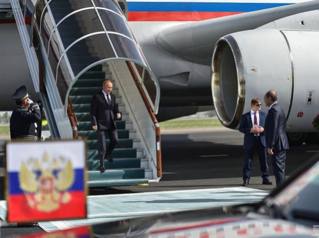 Путин стигао у Узбекистан (Фото:  EPA-EFE/FOREIGN MINISTRY OF UZBEKISTAN) - 