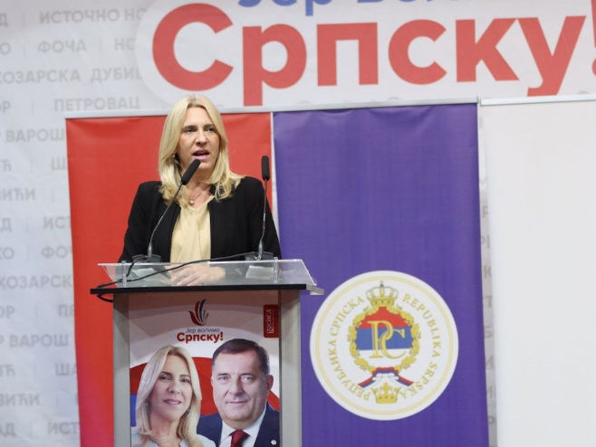 Жељка Цвијановић (Фото: twitter.com/SNSDDodik) Жељка Цвијановић (Фото: twitter.com/SNSDDodik) -