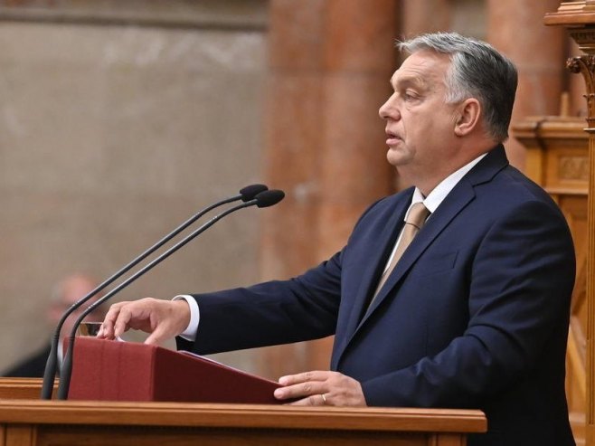 Виктор Орбан (фото: EPA-EFE / ZOLTAN MATHE HUNGARY OUT) - 
