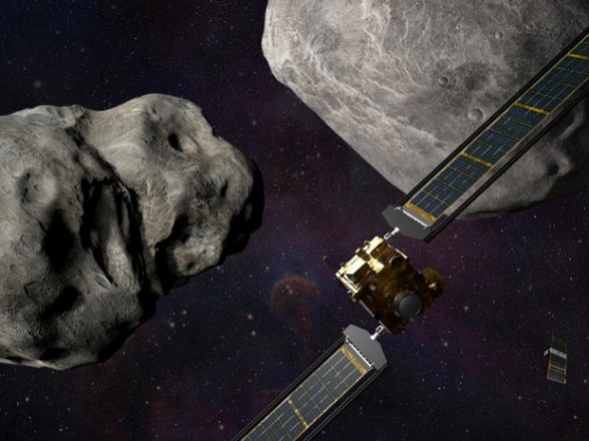 НАСА извела мисију судара летјелице са астероидом (Фото: EPA-EFE/NASA/JOHNS HOPKINS APL) НАСА извела мисију судара летјелице са астероидом (Фото: EPA-EFE/NASA/JOHNS HOPKINS APL) -