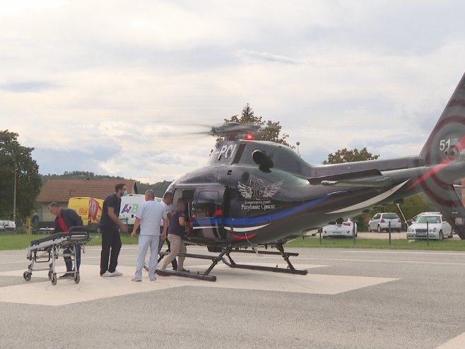 Хеликоптерски сервис извршио 50 ваздушни медицински транспорт у овој години (ФОТО/ВИДЕО)