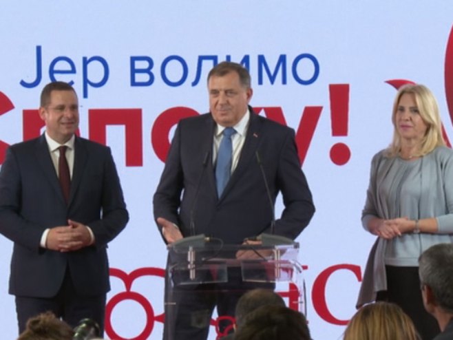 Милорад Додик и Жељка Цвијановић Милорад Додик и Жељка Цвијановић - Фото: РТРС