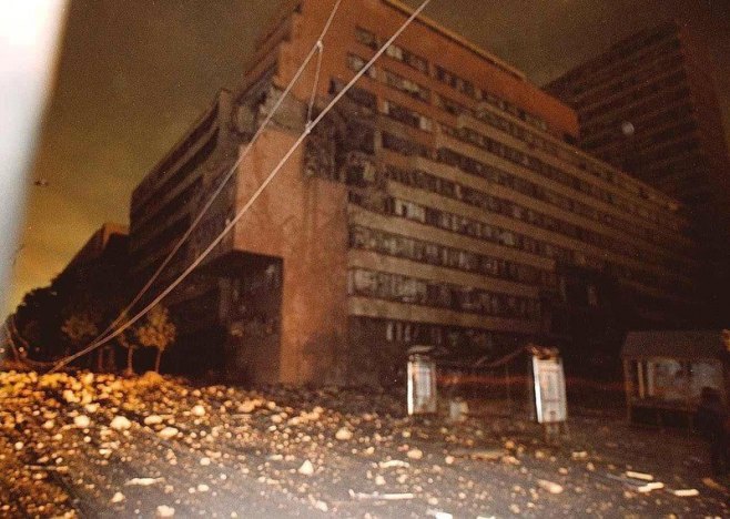 Bombardovanje Srbije (Foto: EPA-EFE/STR YUGOSLAVIA OUT) - Bombardovanje Srbije (Foto: EPA-EFE/STR YUGOSLAVIA OUT) -