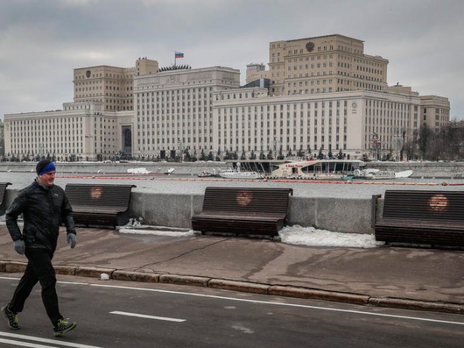 Руско министраво одбране (Фото: EPA-EFE/YURI KOCHETKOV, илустрација) - 