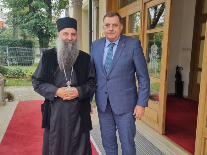 Милорад Додик и патријарх Порфирије (Фото: instagram.com/mdodik.official) Милорад Додик и патријарх Порфирије (Фото: instagram.com/mdodik.official) -