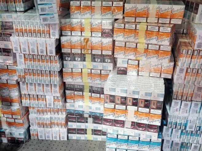 Полиција заплијенила 230 килограма дувана и 1.000 паклица цигарета без маркице