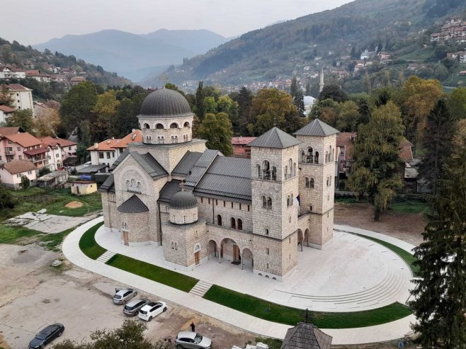 Храм Светог Саве, Фоча Храм Светог Саве, Фоча - Фото: РТРС