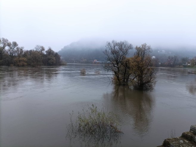 Novi Grad - vodostaj rijeke Une i Sane (Foto: SRNA)