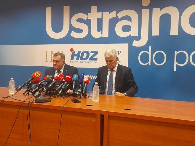 Milorad Dodik i Dragan Čović (Foto: RTRS)