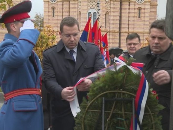 Polaganje vijenaca (Foto: RTRS)