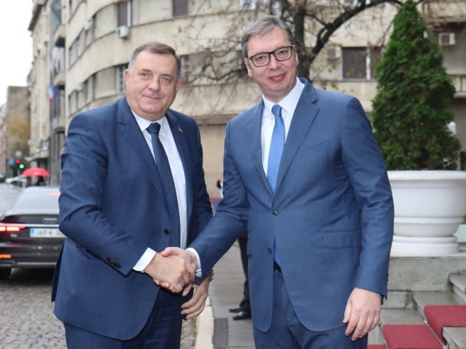 Milorad Dodik i Aleksandar Vučić (Foto: predsjednikrs.net) 