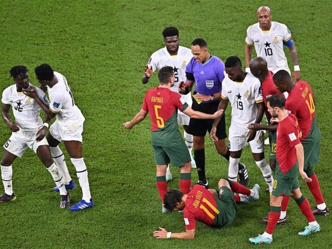 Portugal - Gana (Foto:EPA-EFE/Noushad Thekkayil) 