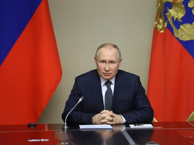 Владимир Путин (Фото: EPA-EFE/ALEXANDER SHCHERBAK / KREMLIN POOL / SPUTNIK MANDATORY CREDIT) Владимир Путин (Фото: EPA-EFE/ALEXANDER SHCHERBAK / KREMLIN POOL / SPUTNIK MANDATORY CREDIT) -