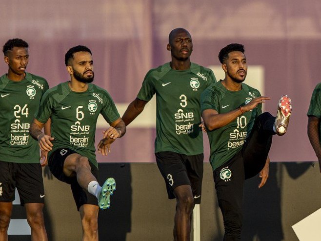 Фудбалери Саудијске Арабије (Фото: EPA-EFE/MARTIN DIVISEK) - 