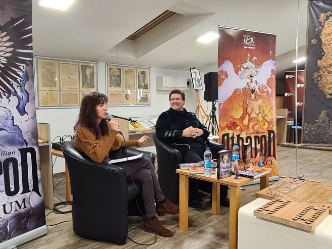Промоција романа "Злоба" Промоција романа "Злоба" - Фото: СРНА