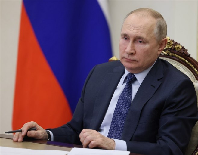 Владимир Путин  (Фото:EPA-EFE/MIKHAIL METZEL / SPUTNIK / KREMLIN POOL MANDATORY CREDIT) - 