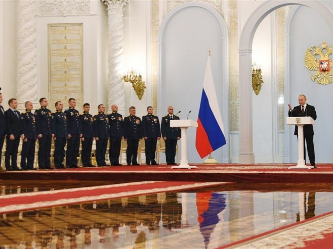 Владимир Путин (Фото: EPA-EFE/ALEXEY MAISHEV/KREMLIN POOL/SPUTNIK) - 