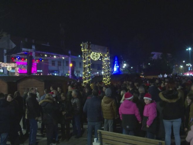 Doček Nove godine u Bijeljini (Foto: RTRS)