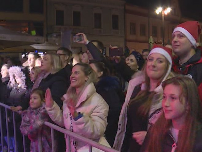 Doček Nove godine u Brčkom (Foto: RTRS)