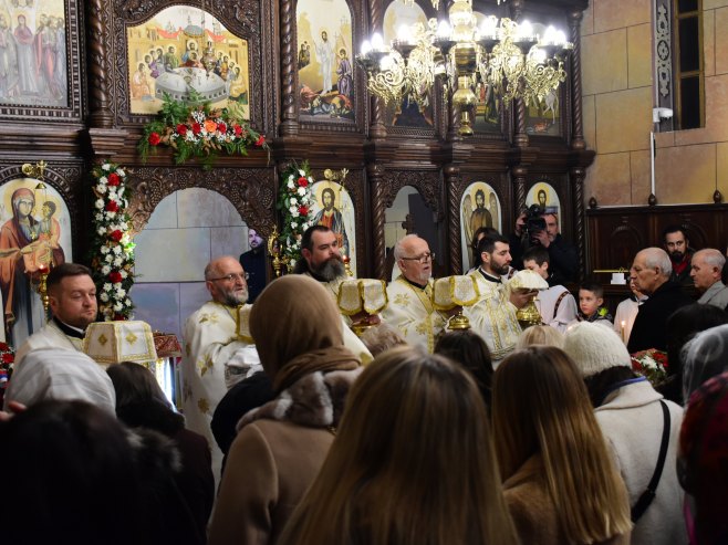 Božićna liturgija u Brčkom, Foto Srna