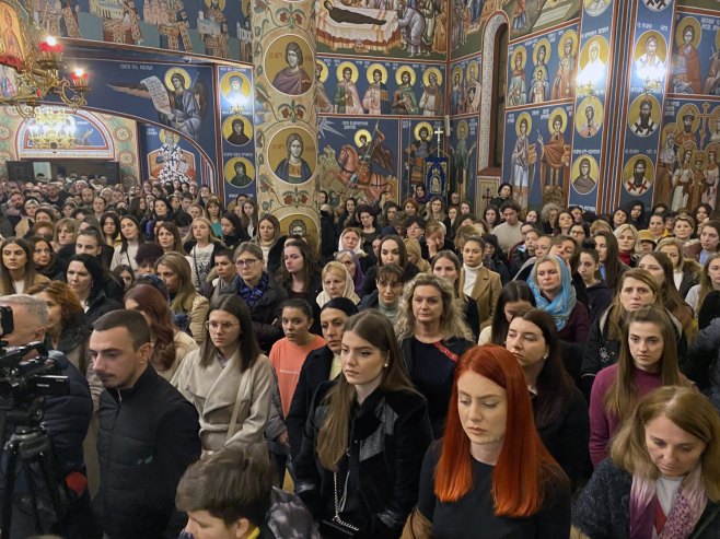 Božićna liturgija u Bijeljini, Foto Srna