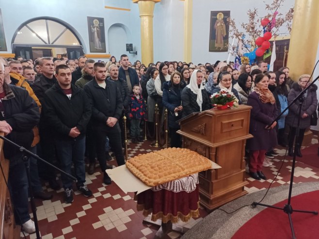  Božićna liturgija u Kotor Varošu, foto Srna