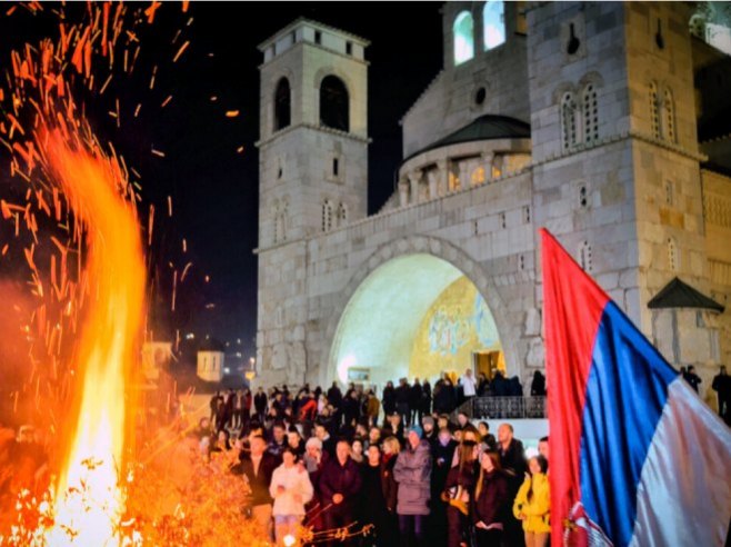 Подгорица - православна Нова година - Фото: СРНА
