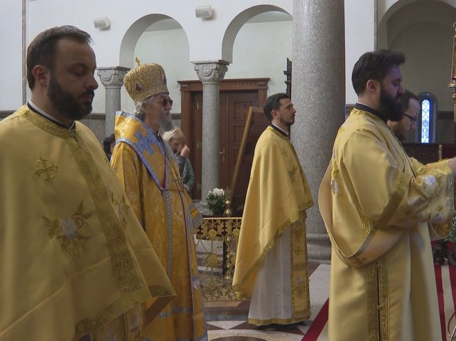 Света архијерејска литургија, Бањалука - Фото: РТРС