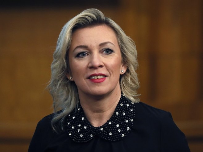 Марија Захарова (фото:EPA-EFE/YURI KOCHETKOV) Марија Захарова (фото:EPA-EFE/YURI KOCHETKOV) -