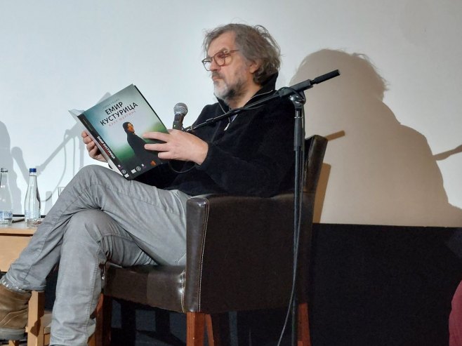 Представљена књига "Емир Кустурица култ маргине" Представљена књига "Емир Кустурица култ маргине" - Фото: СРНА