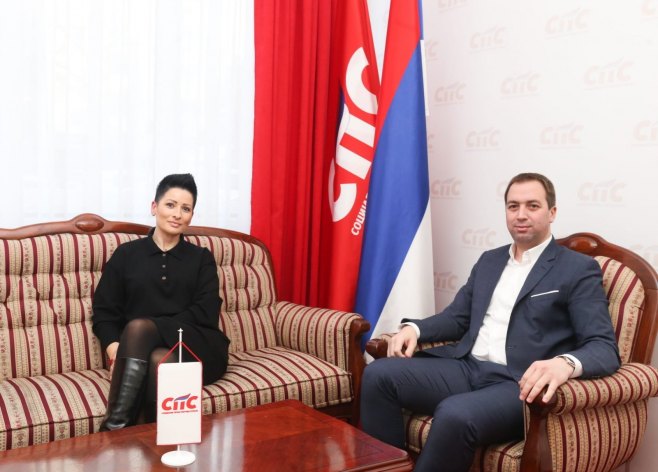 Горан Селак и Јелена Родић Горан Селак и Јелена Родић - Фото: РТРС