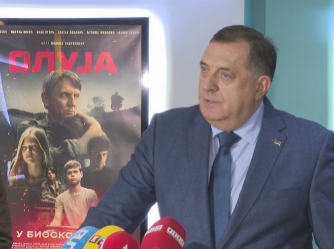 Додик: Филм "Олуја" важан за историју српског народа (ВИДЕО)