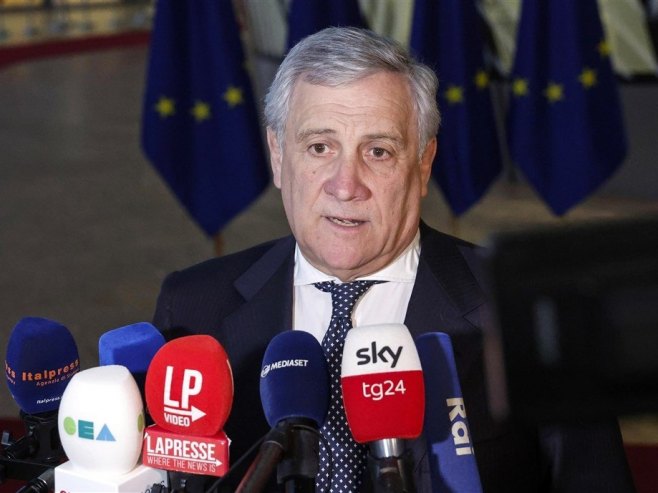 Антонио Тајани (Фото: EPA-EFE/GIUSEPPE LAMI) Антонио Тајани (Фото: EPA-EFE/GIUSEPPE LAMI) -