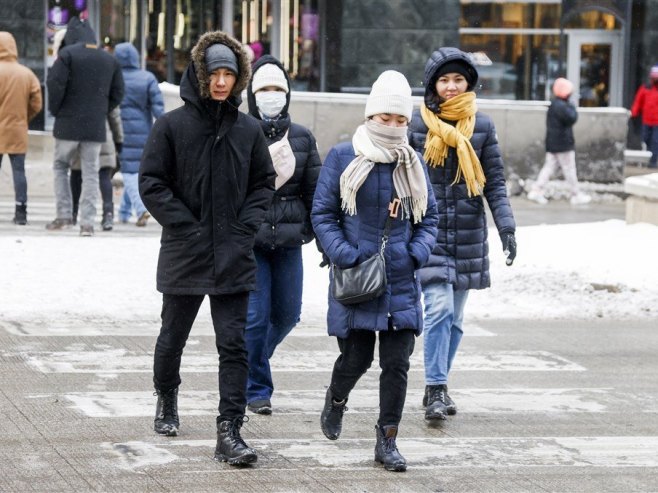 Хладноћа (Фото: EPA-EFE/TANNEN MAURY) Хладноћа (Фото: EPA-EFE/TANNEN MAURY) -