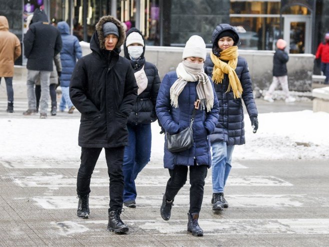 Хладноћа (Фото: EPA-EFE/TANNEN MAURY) - 