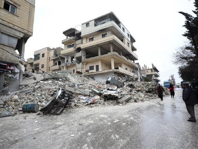 Земљотрес у Сирији (Фото: EPA-EFE/YAHYA NEMAH) - 