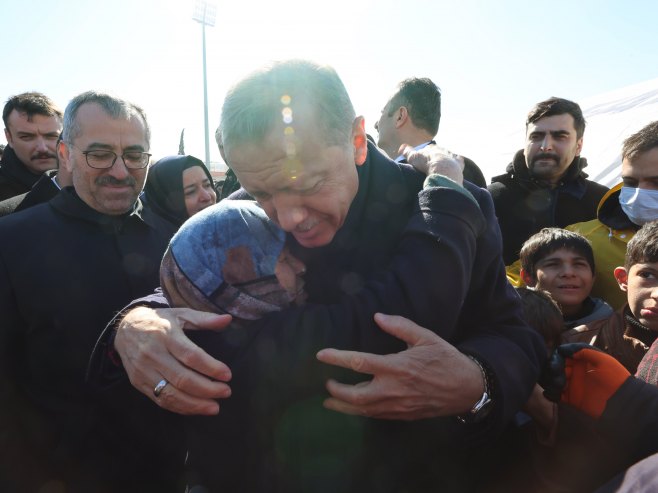 Реџеп Тајип Ердоган (Фото: EPA-EFE/MURAT CETINMUHURDAR/TURKISH PRESIDENTIAL PRESS OFFICE/HANDOUT HANDOUT EDITORIAL USE ONLY/NO SALES) Реџеп Тајип Ердоган (Фото: EPA-EFE/MURAT CETINMUHURDAR/TURKISH PRESIDENTIAL PRESS OFFICE/HANDOUT HANDOUT EDITORIAL USE ONLY/NO SALES) -