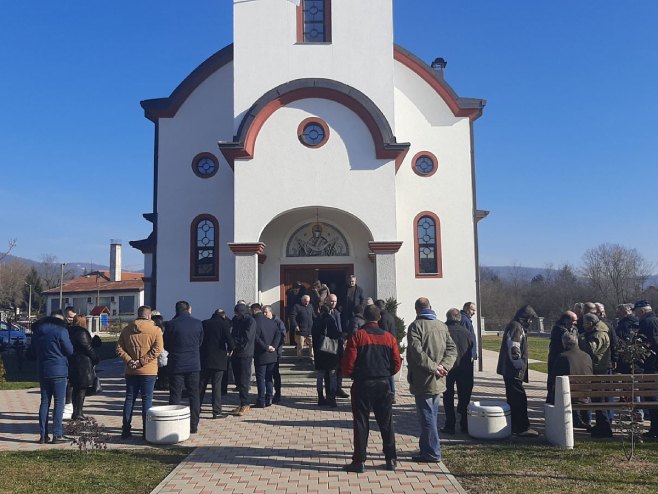 Парастос жртвама у масовном покољу у Поткозарју - Фото: РТРС