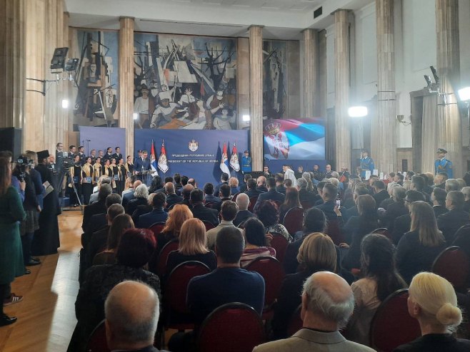 Додјела одликовања поводом Дана државности Србије Додјела одликовања поводом Дана државности Србије - Фото: РТРС