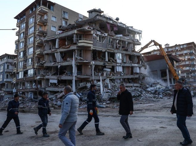 Посљедице земљотреса у Турској (Фото: EPA/SEDAT SUNA) - 