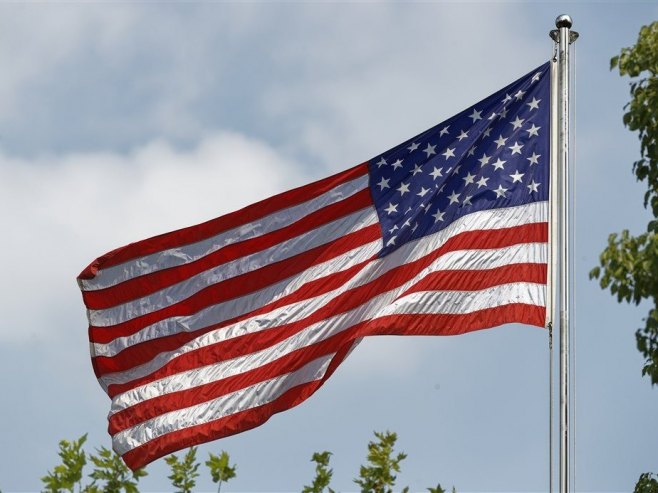 Америчка застава (Фото: EPA-EFE/ALEX PLAVEVSKI) - 