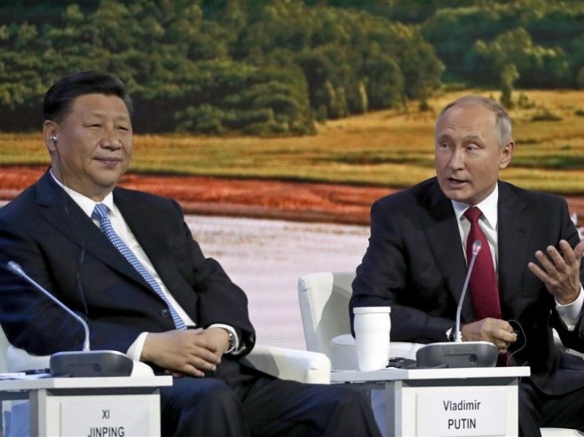 Путин и Ђинпинг (Фото: EPA-EFE/SERGEI CHIRIKOV, илустрација) - 