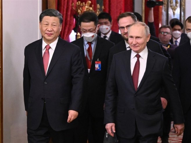 Vladimir Putin i Si Đinping (Foto: EPA-EFE/GRIGORY SYSOEV /SPUTNIK / KREMLIN POOL MANDATORY CREDIT) 