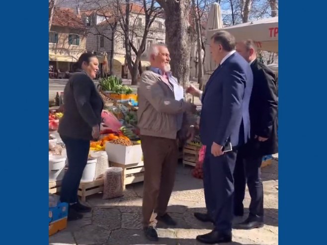 Додик у Требињу (фото: twitter.com/MiloradDodik) Додик у Требињу (фото: twitter.com/MiloradDodik) -