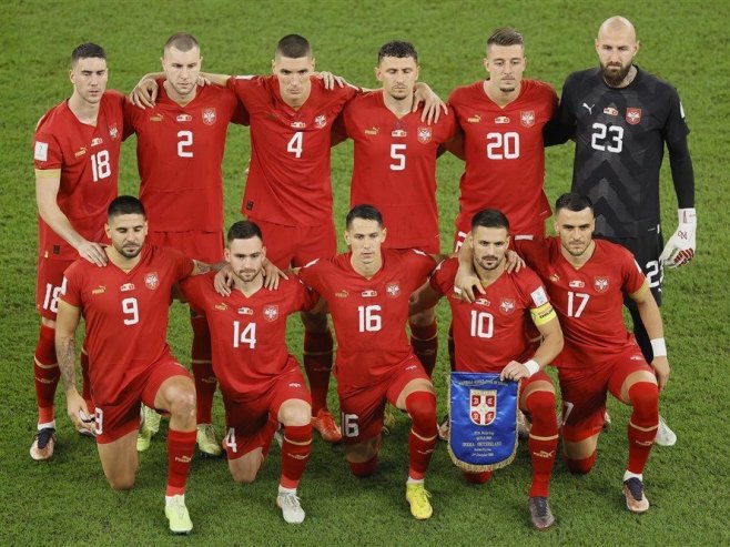 Репрезентација Србије (Фото: EPA/Ronald Wittek) Репрезентација Србије (Фото: EPA/Ronald Wittek) -
