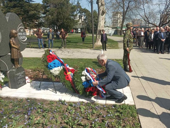 Beograd - obilježavanje 24. godišnjice NATO agresije na SR Јugoslaviju (Foto: RTRS)