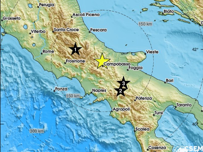 Земљотрес у Италији (Фото: EMSC) - 