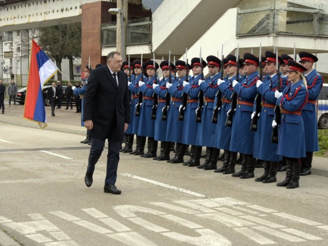 Милорад Додик на обиљежавању Дана полиције Српске - Фото: СРНА