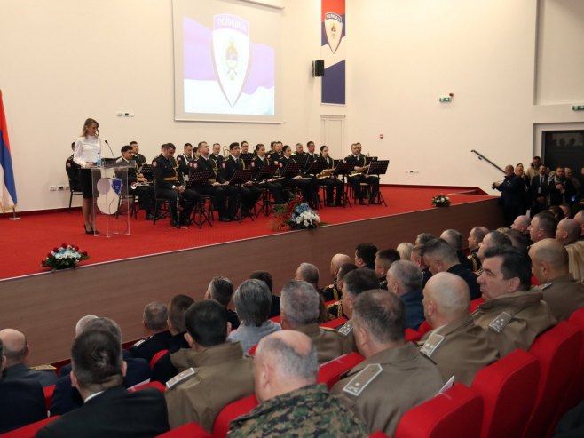 Svečanost povodom Dana policije u Zalužanima (Foto: SRNA)